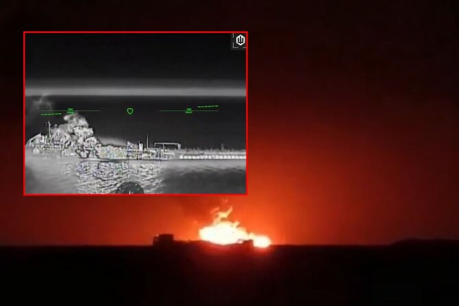 Stopkadras/Ukraina atakavo Rusijos šešėlinio laivyno laivus