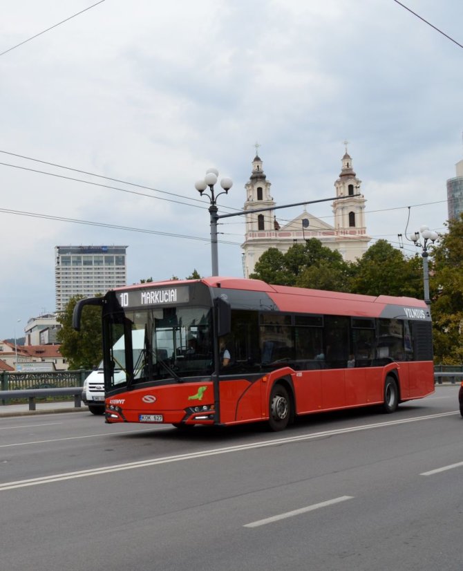 „Susisiekimo paslaugų“ nuotr./10 autobusas