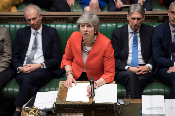 AFP/„Scanpix“ nuotr./Theresa May