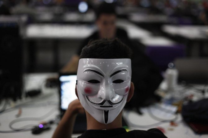 „Reuters“/„Scanpix“ nuotr./„Anonymous“ kaukė