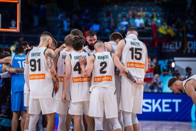 FIBA nuotr./Lietuvos krepšinio rinktinė