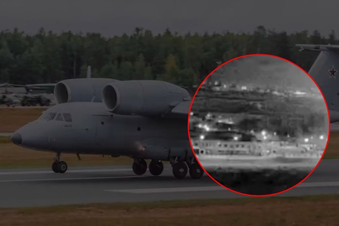 Stopkadras/Rusijos karinis transporto lėktuvas An-72