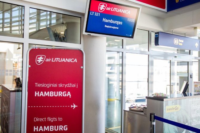 „Air Lituanica“ nuotr./Oro linijų bendrovė „Air Lituanica“ pradeda skrydžius į Hamburgą 