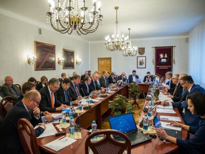 Lietuvos universitetų rektorių konferencijos posėdis