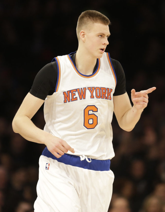 „Scanpix“ nuotr./Kristapas Porzingis