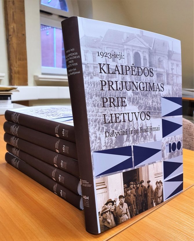 Klaipėdos universiteto nuotr./Išleista nauja knyga apie 1923-iųjų sukilimą dėl Klaipėdos krašto. 