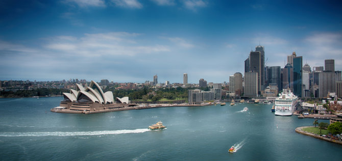 Shutterstock nuotr./Didžiausias Australijos miestas Sidnėjus
