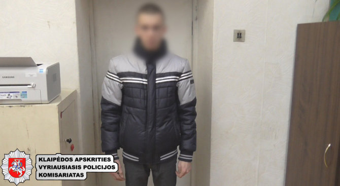 Policijos nuotr./Klaipėdos policijos susemti nepilnamečiai planavo žiaurias žudynes