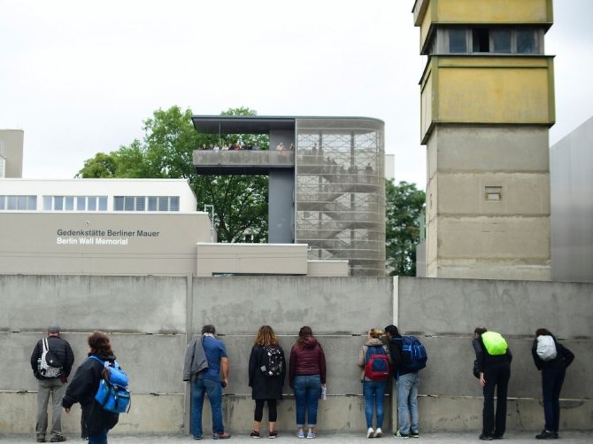 AFP/„Scanpix“ nuotr./Berlyno sienos memorialas