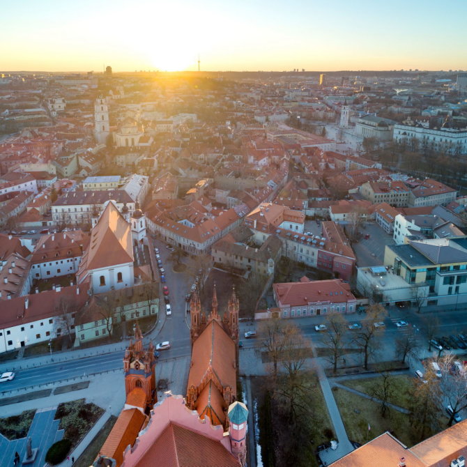 Sauliaus Žiūros nuotr./Vilniaus senamiestis