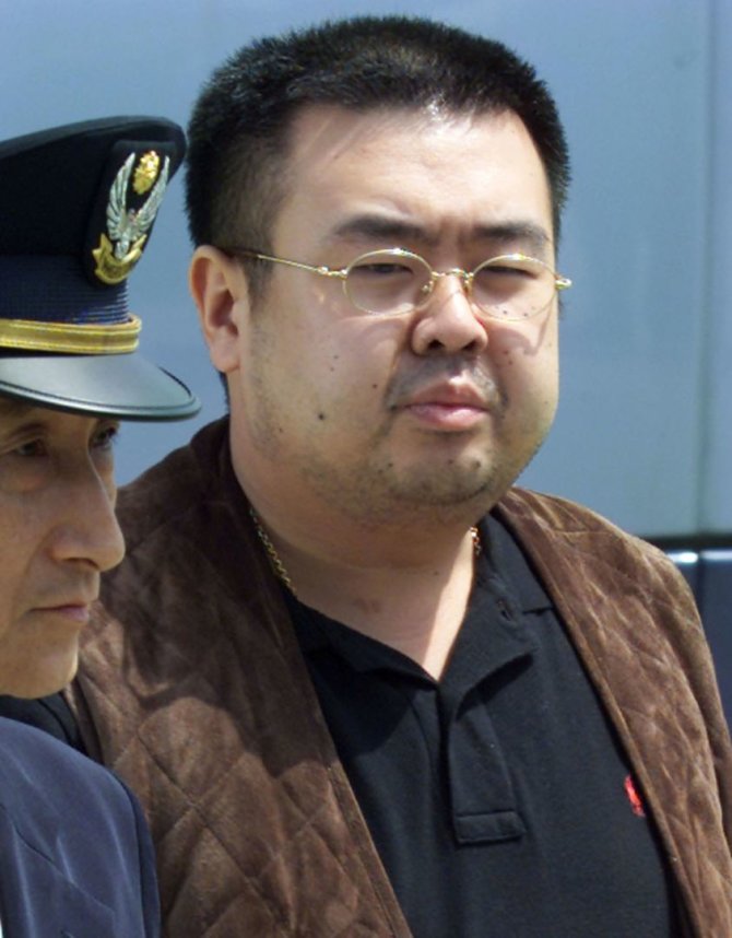 AFP/„Scanpix“ nuotr./Kim Jong-Namas – Kim Jong Uno vyresnis brolis iš ankstesnės Kim Jong Ilo santuokos, kuris buvo nužudytas Malaizijoje
