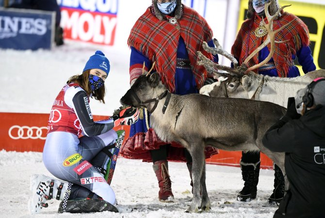 „Scanpix“ nuotr./Sezono pradžioje Petra Vlhova pasiekė dvi pergales Suomijoje.