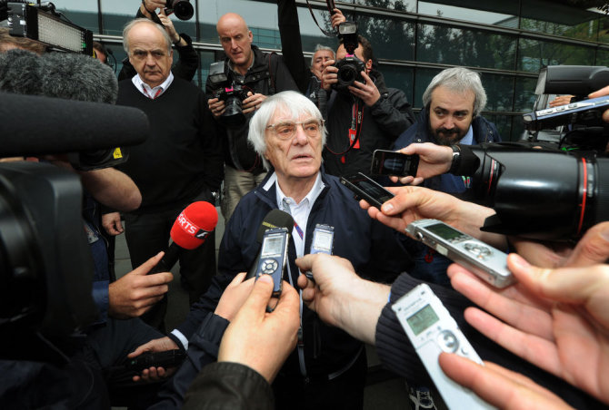 AFP/„Scanpix“ nuotr./Bernie Ecclestone'as