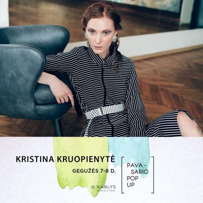 Organizatorių nuotr./„Pavasario Pop up“ dalyvis: Kristina Kruopienytė