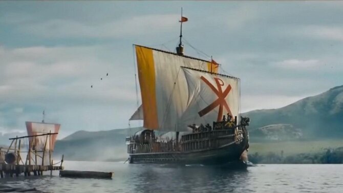 Kadras iš filmo „Vikingas“
