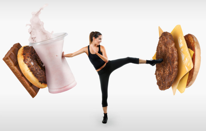 Shutterstock nuotr./Saugokitės, kalorijos!