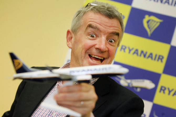 Eriko Ovčarenko / 15min nuotr./„Ryanair“ vadovas Michaelis O'Leary