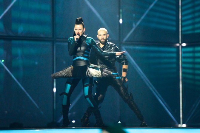 eurovision.tv nuotr./Vilija Matačiūnaitė ir Šarūnas Kirdeikis