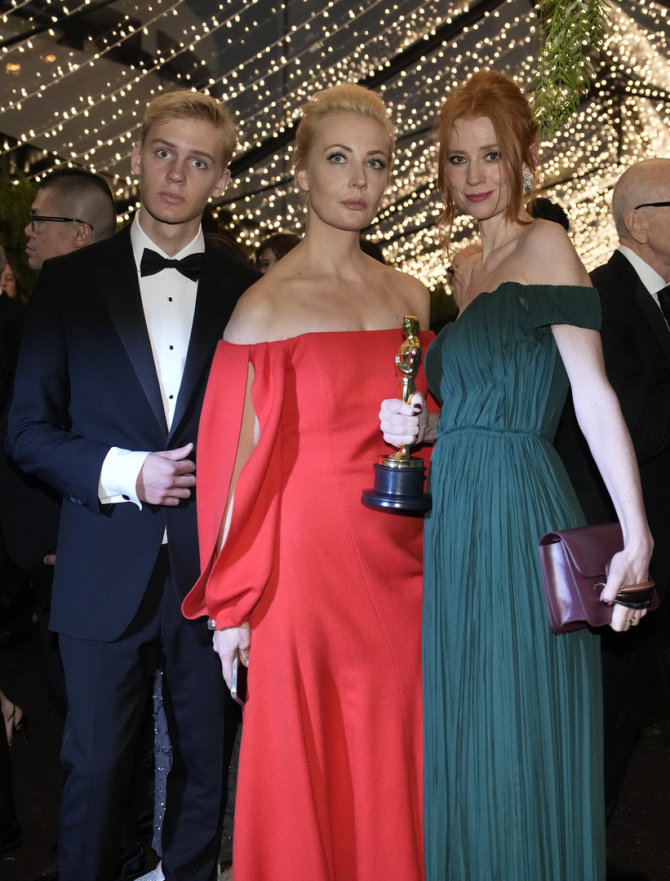 „Scanpix“/AP nuotr./Aleksejaus Navalno šeima „Oskaruose“