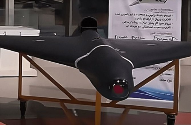 Unian nuotr./Iranas pristatė modifikuotą droną „Shahed-238“