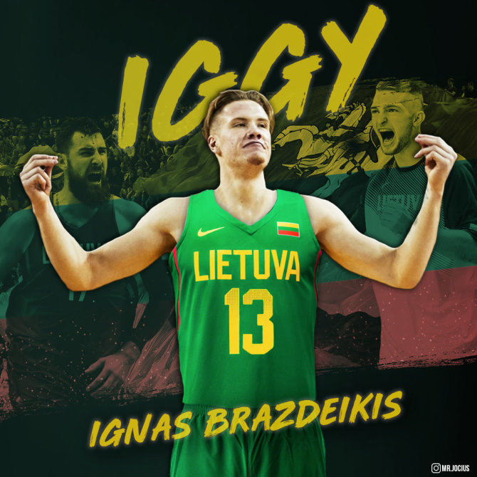 Martynas Jocius (@mr.jocius)/Ignas Brazdeikis nori atstovauti Lietuvos rinktinei