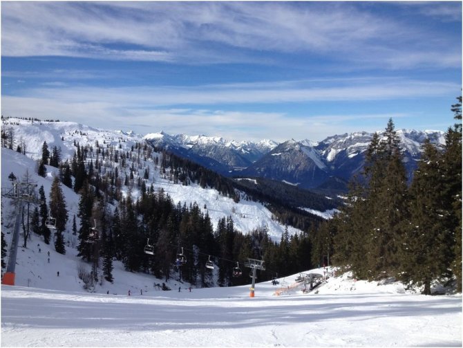 Martyno Bejerio nuotr./Skivelto slidinėjimo regionas Austrijoje, Skijuvelis