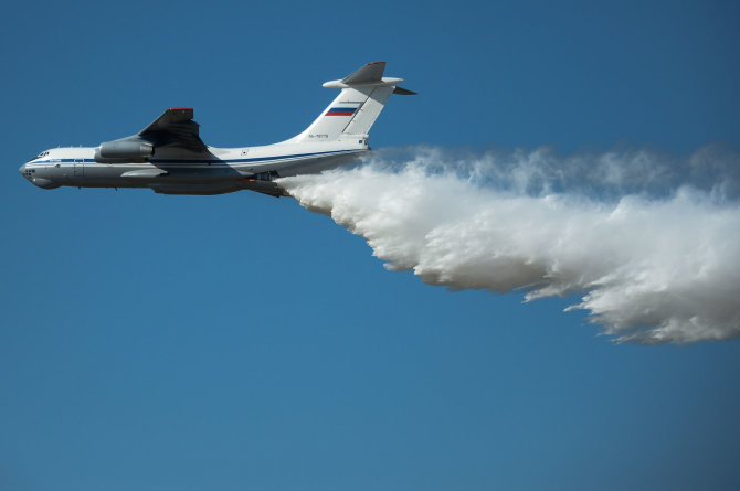 „Scanpix“/„RIA Novosti“ nuotr./Lėktuvas IL-76