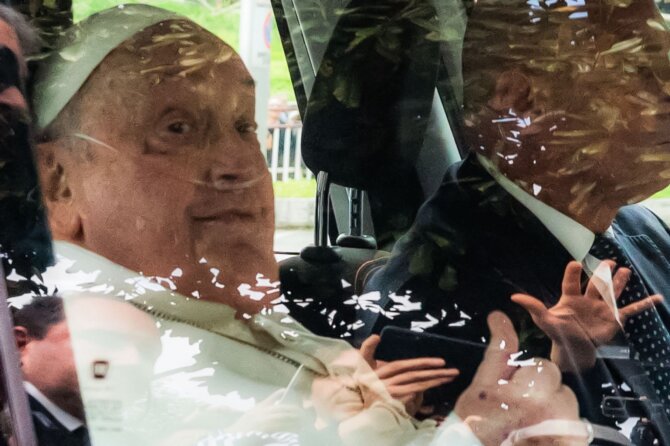 „Scanpix“/AP nuotr./Popiežius Pranciškus