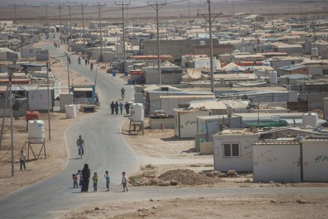 LRT/P.Biro nuotr./Sirijos pabėgėlių stovykla Zaatari, Jordanijoje