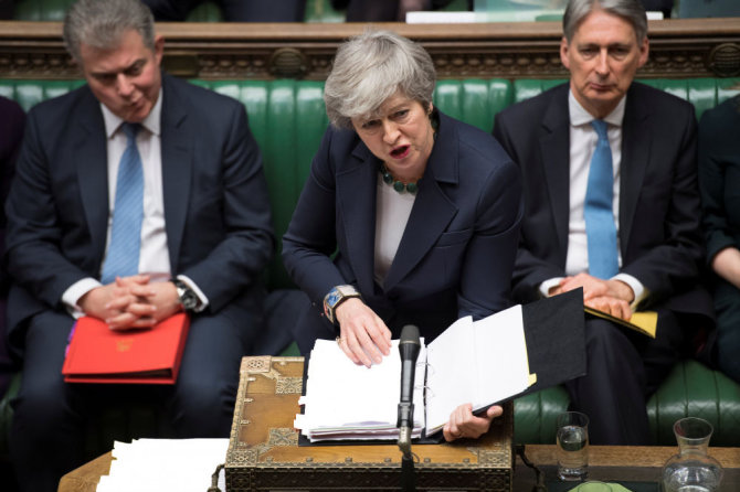 „Reuters“/„Scanpix“ nuotr./Theresa May