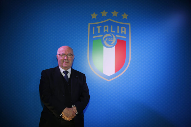 „Scanpix“ nuotr./FIGC prezidentas Carlo Tavecchio
