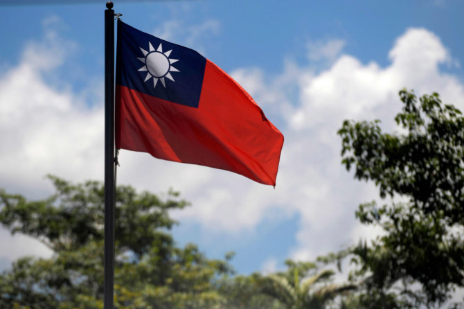AFP/„Scanpix“ nuotr./Taivano vėliava