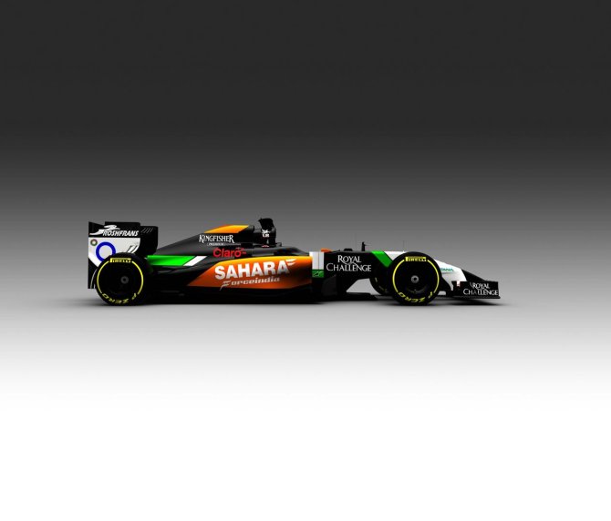 „Force India“ komandos nuotr./2014-ųjų „Force India“ formulė