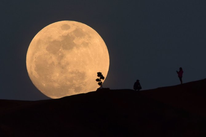 AFP/„Scanpix“ nuotr./Mėnulis