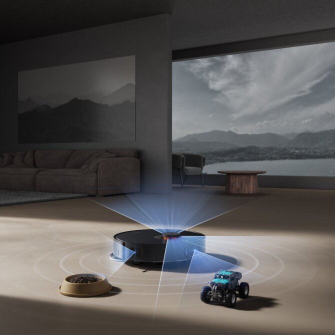 „Xiaomi“ nuotr./Išmanus, tylus ir efektyvus: robotas-dulkių siurblys „Xiaomi Robot Vacuum X20 Max“ keičia jūsų namų valymo įpročius