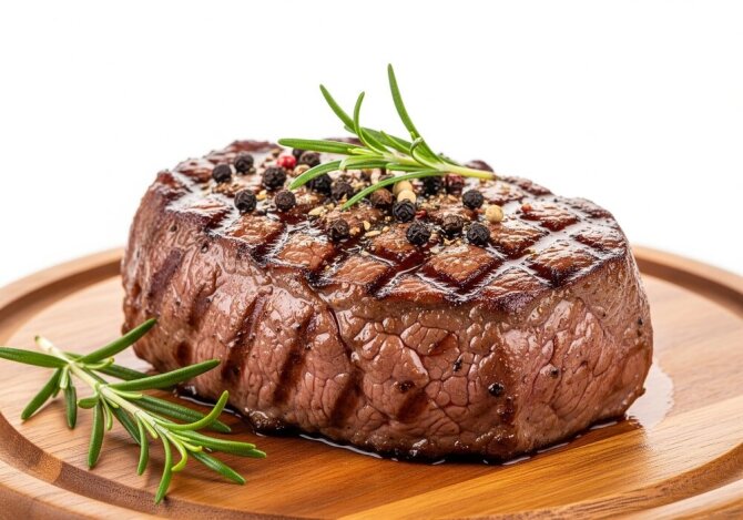 Shutterstock nuotr./Jautienos kepsnys su rozmarinais