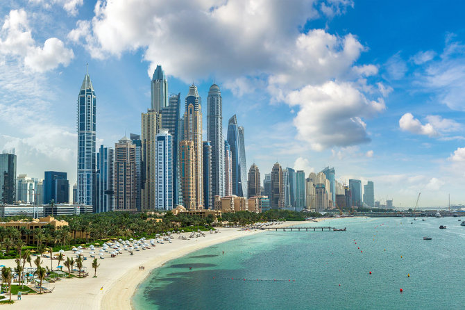 Shutterstock.com nuotr./Dubajus, paplūdimys