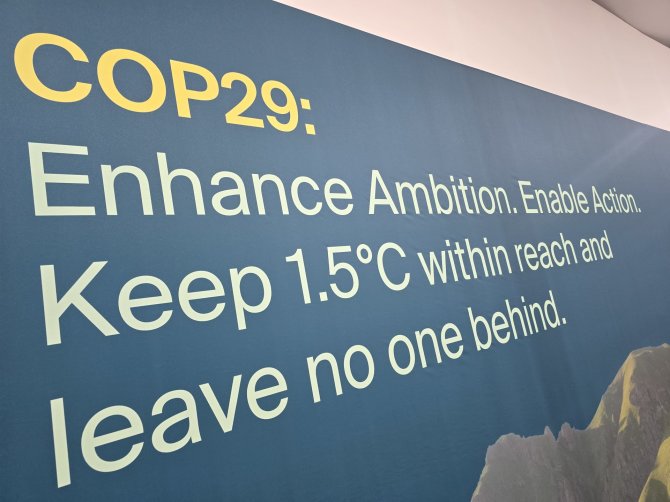 „Klimato reporteriai“ nuotr./COP29