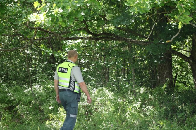 Klaipėdos apskrities VPK nuotr./Policija ieško pasiklydusių grybautojų.