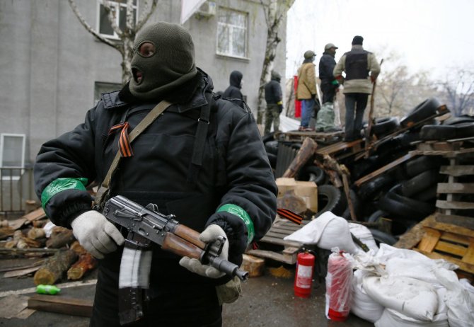 „Reuters“/„Scanpix“ nuotr./Neramumai rytų Ukrainoje