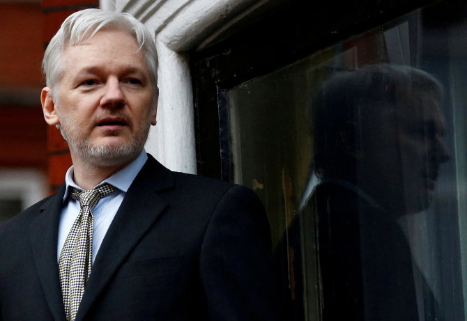 „Reuters“/„Scanpix“ nuotr./Julianas Assange'as