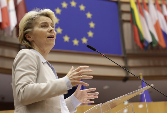 „Scanpix“/AP nuotr./Ursula von der Leyen