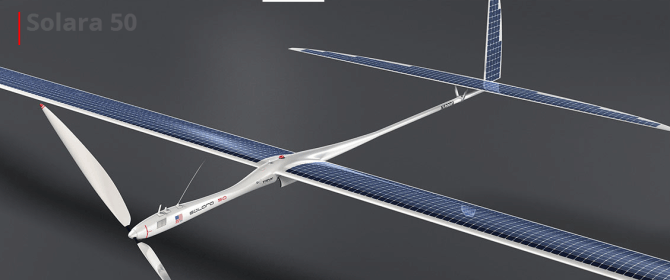 Titan Aerospace nuotr./„Titan Aerospace“ dronas Solara 60