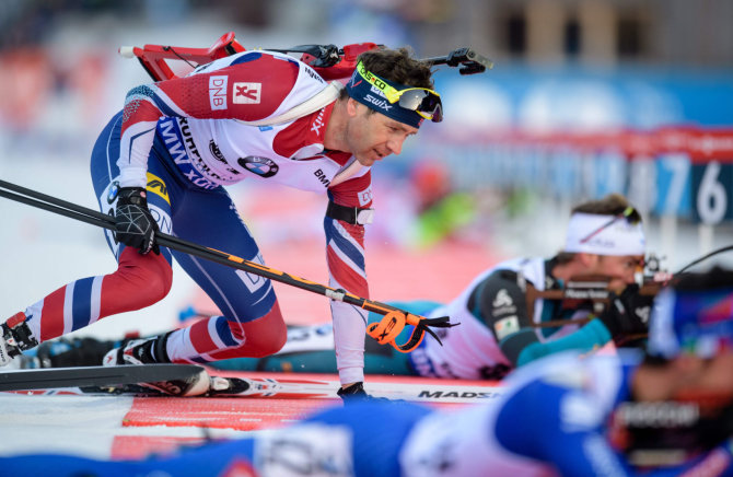 AFP/„Scanpix“ nuotr./Ole Einaras Bjoerndalenas nedalyvaus olimpinėse žaidynese Pjongčange.