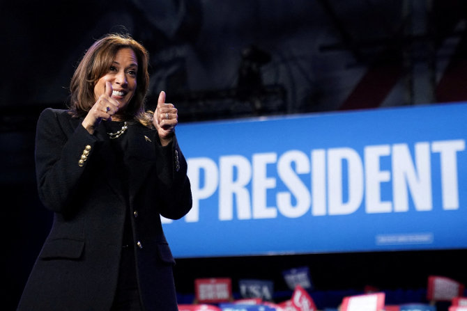 „Reuters“/„Scanpix“ nuotr./Kamala Harris