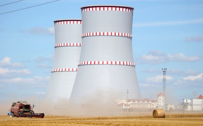 „Scanpix“ nuotr./Astravo atominė elektrinė 