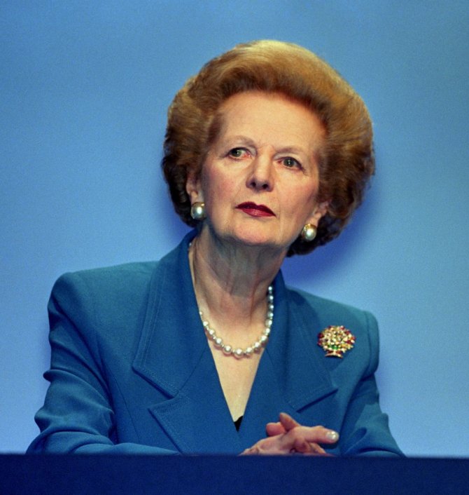 Vida Press nuotr./Margaret Thatcher