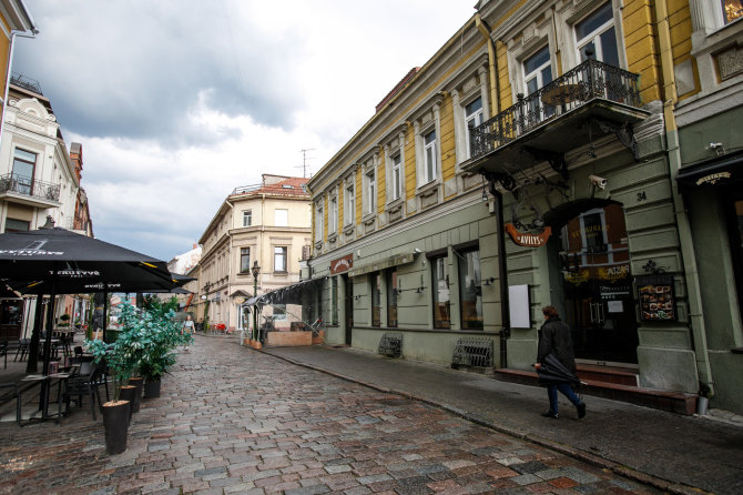 Eriko Ovčarenko / 15min nuotr./Daugiabutis Vilniaus gatvėje