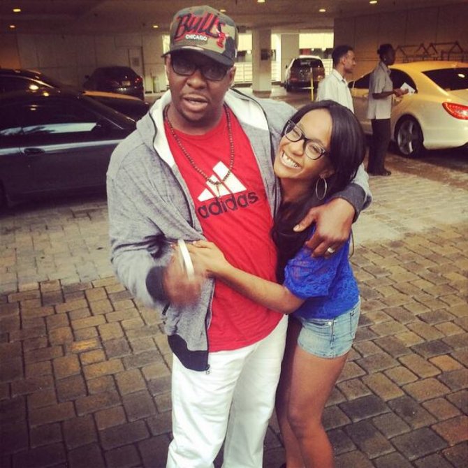 „Instagram“ nuotr./Bobby Brownas su dukra Bobbi Kristina Brown