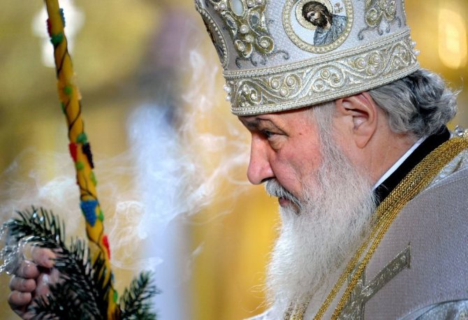 AFP/„Scanpix“ nuotr./Patriarchas Kirilas